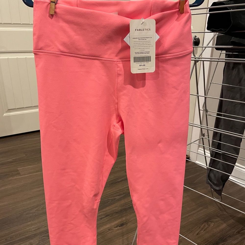 Fabletics Powerhold Coral Leggings